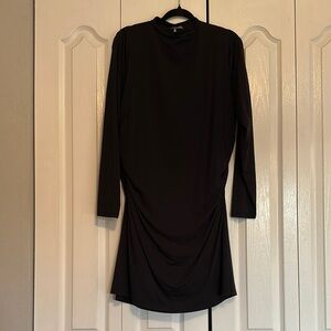 Abercrombie Black Long Sleeve Dress